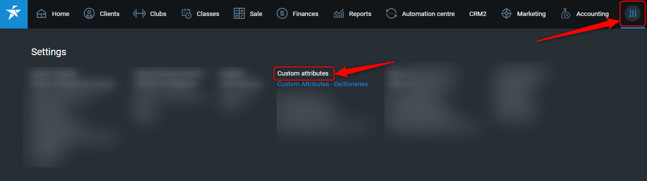custom attributes
